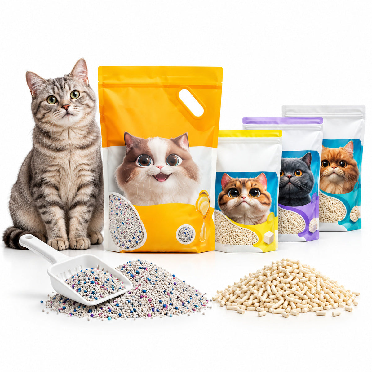 Arena Aglomerante para Gatos