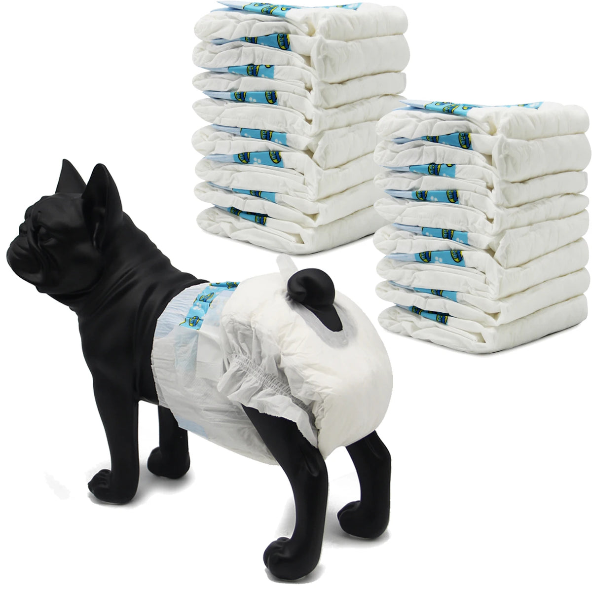 Pañales para Perra Hembra Desechables Súper Absorbentes