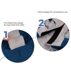Impermeable para Perros con Capucha y Bolsillo de Poliéster