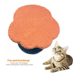 Rascador para Gatos en Forma de Flor con Juguete