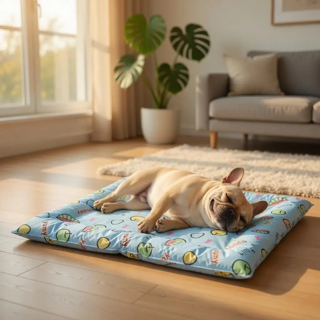 Alfombrilla Refrescante para Perros y Gatos con Gel Frío