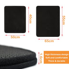 Estera de Arena para Gatos de Doble Capa Impermeable y Fácil de Limpiar