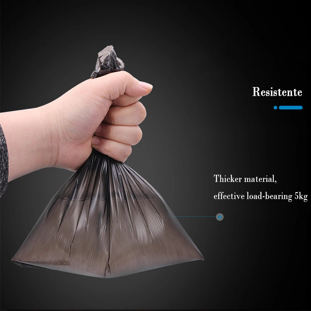 360 Bolsas para Excrementos de Perro Negras