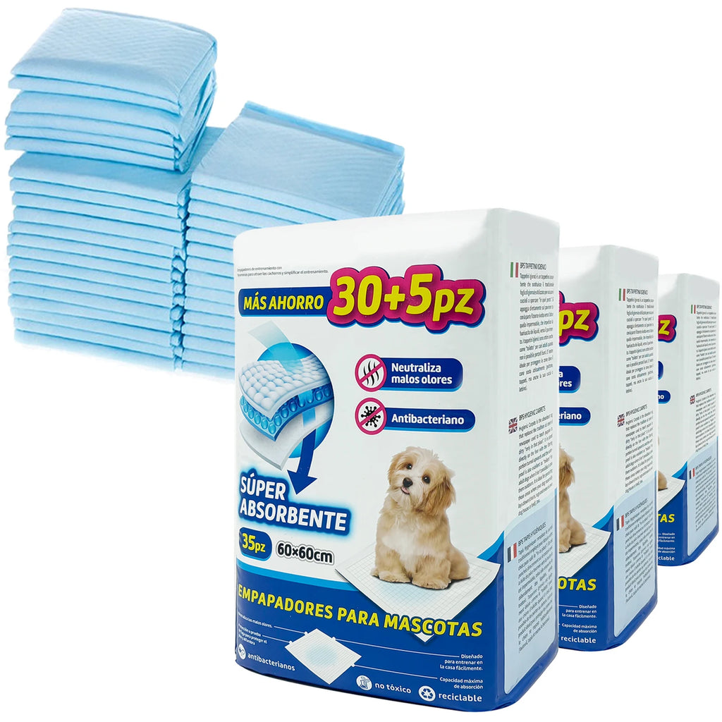 Empapadores para Perros de Entrenamiento y Alfombrilla Higiénica
