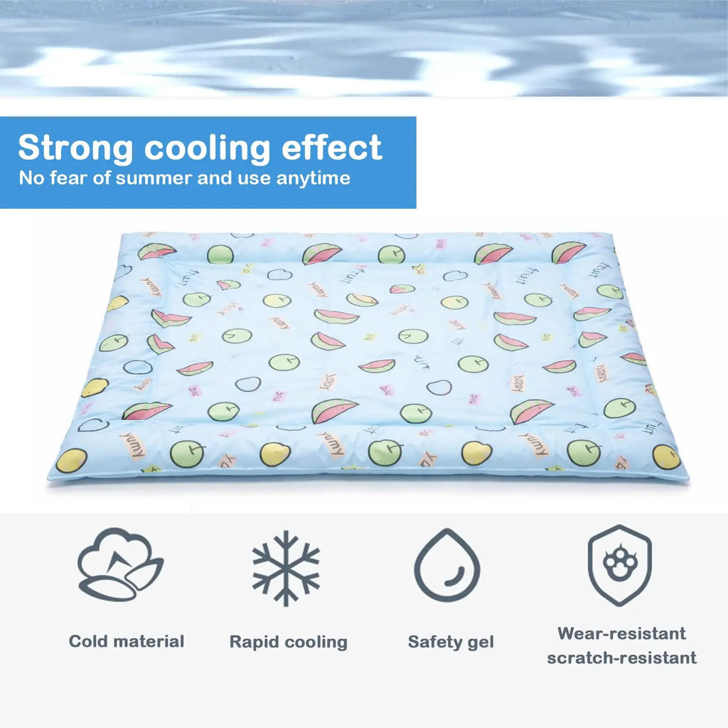 Alfombrilla Refrescante para Perros y Gatos con Gel Frío