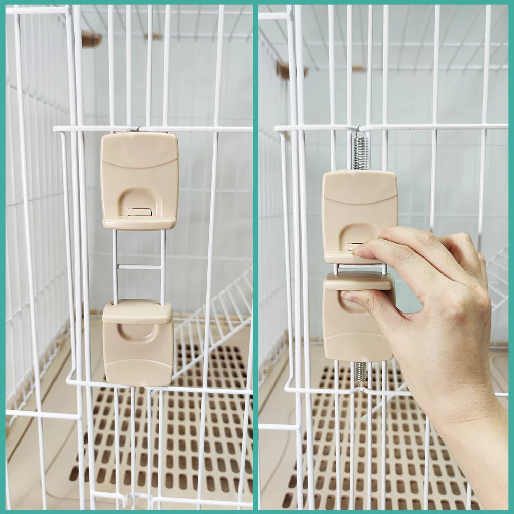 Jaula Grande Metálica para Gatos, Conejos y Cachorros