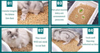 Lecho Higiénico de Pellets de Madera para Roedores, Aves y Gatos