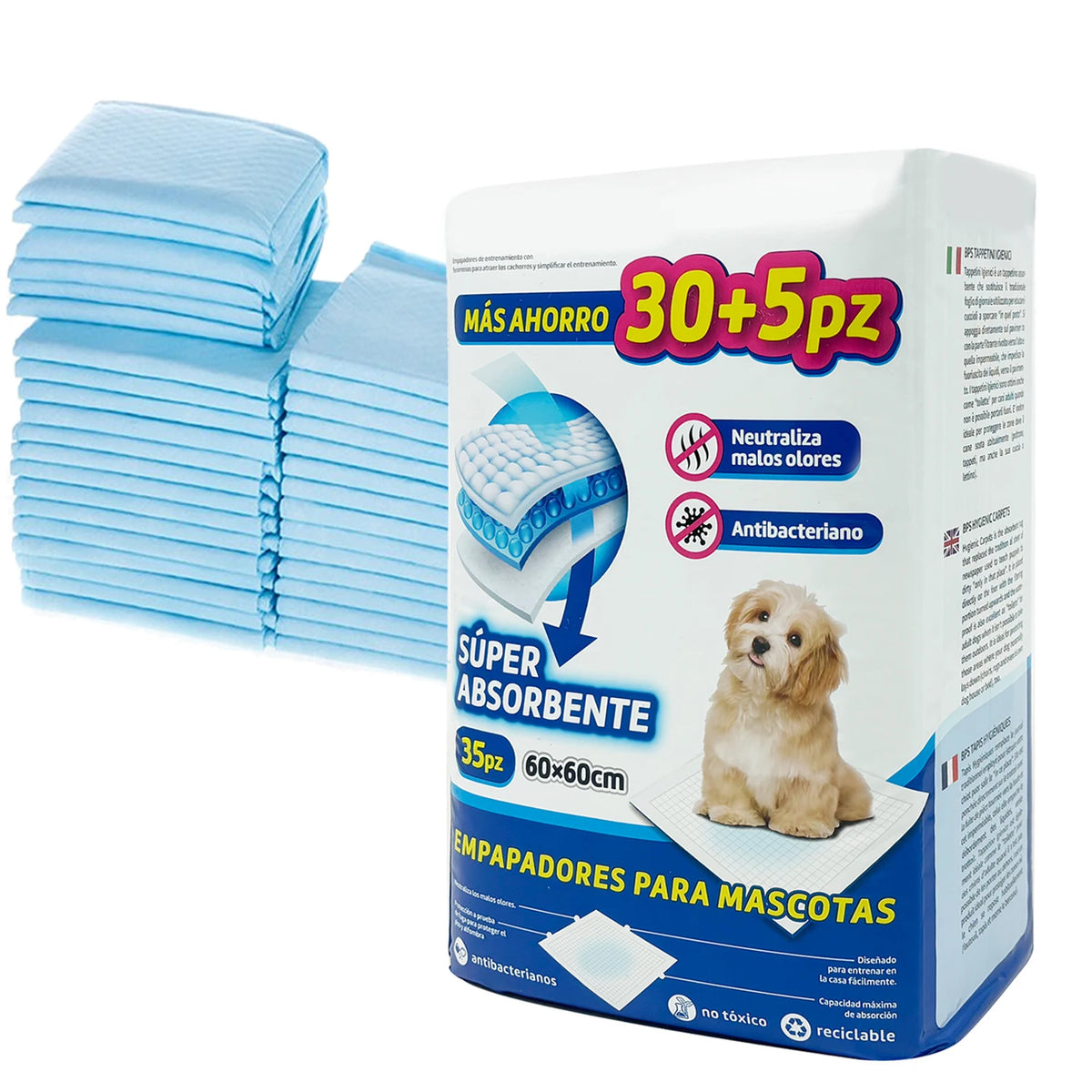 Empapadores para Perros de Entrenamiento y Alfombrilla Higiénica