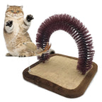 Rascador Arco para Gatos y Gatitos con Ratón Colgante