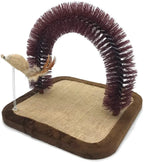 Rascador Arco para Gatos y Gatitos con Ratón Colgante