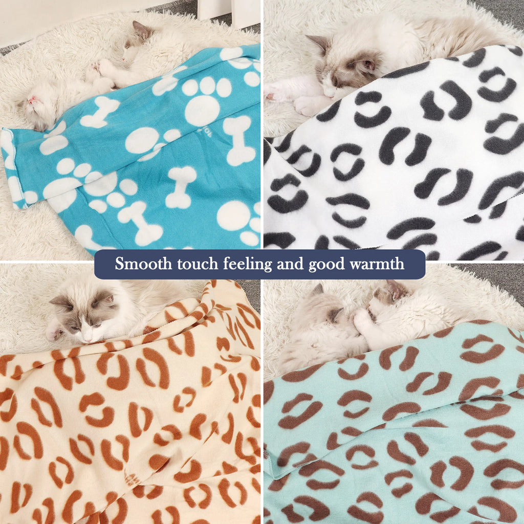 Manta Suave para Perros y Gatos de Color Aleatorio