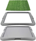 Bandeja Sanitaria para Perros con Césped Artificial