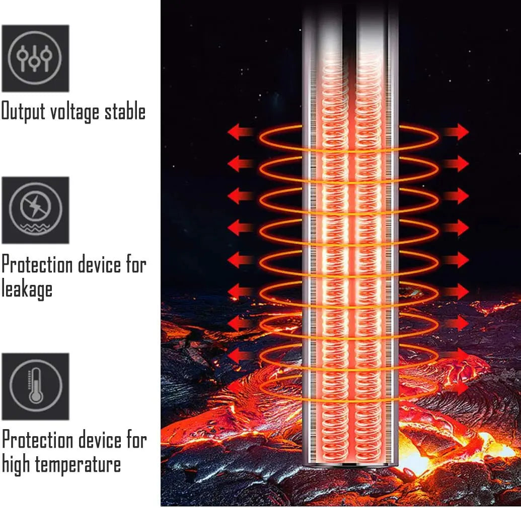 Calentador Sumergible para Acuario de Acero Inoxidable con 2 Ventosas