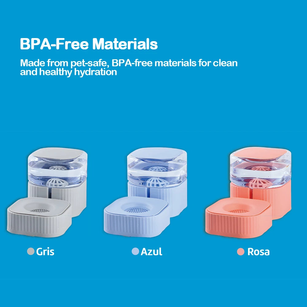 Fuente Bebedero Automática para Perros y Gatos con Sifón Sin BPA