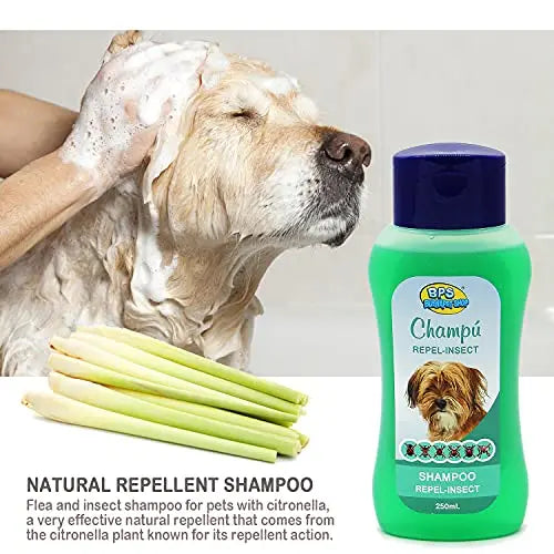 Champú Repelente de Insectos para Perros