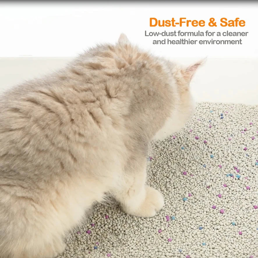 Arena Aglomerante de Bentonita para Gatos con Control de Olores