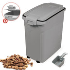 Contenedor de Pienso para Perros y Gatos con Tapa Hermética y Pala