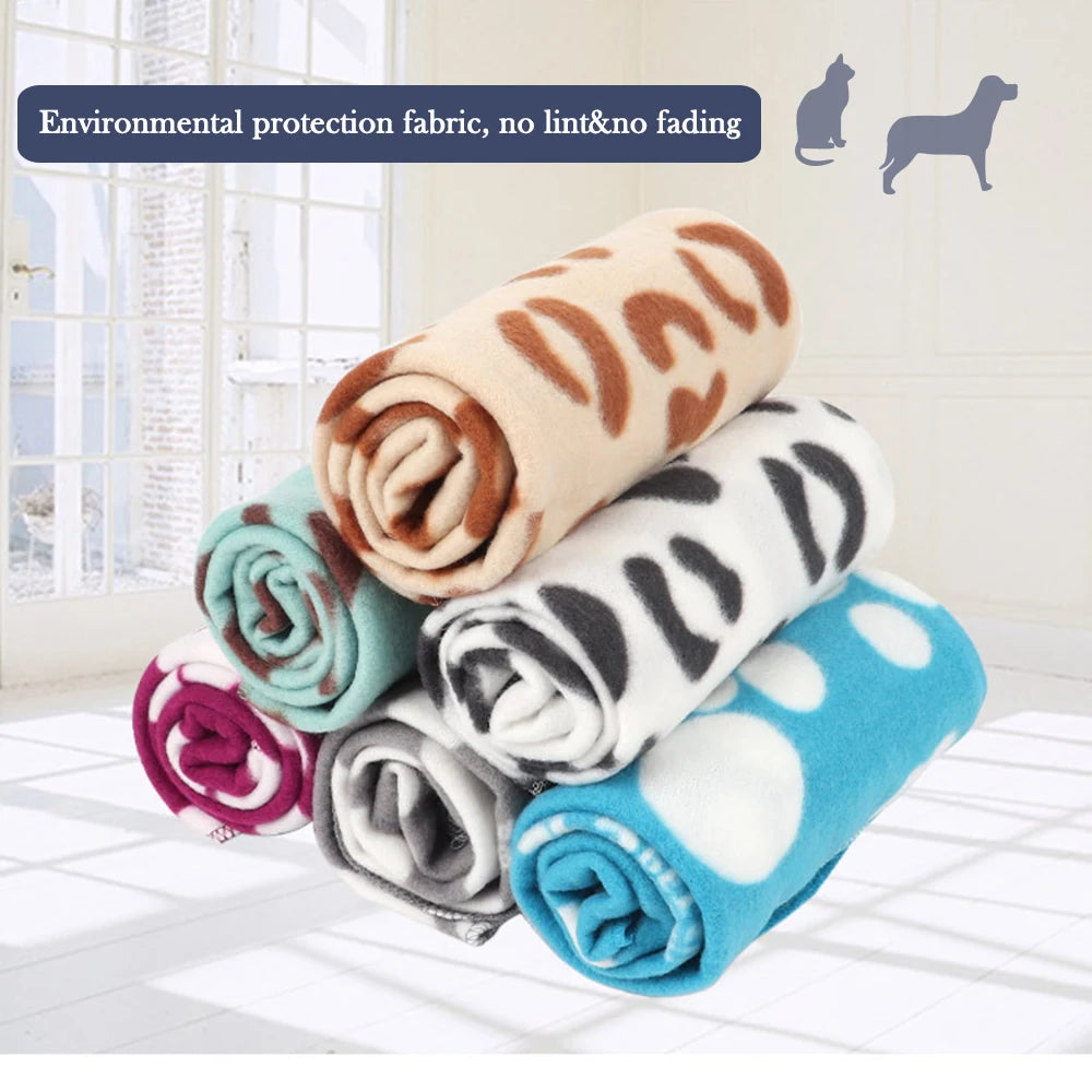 Manta Suave para Perros y Gatos de Color Aleatorio