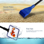 Kit de Limpieza para Acuario 5 en 1 con Mango Largo