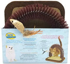 Rascador Arco para Gatos y Gatitos con Ratón Colgante
