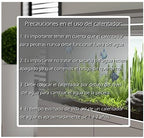 Calentador Sumergible para Acuario de Acero Inoxidable con 2 Ventosas
