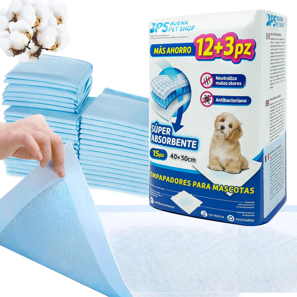 Empapadores para Perros de Entrenamiento y Alfombrilla Higiénica